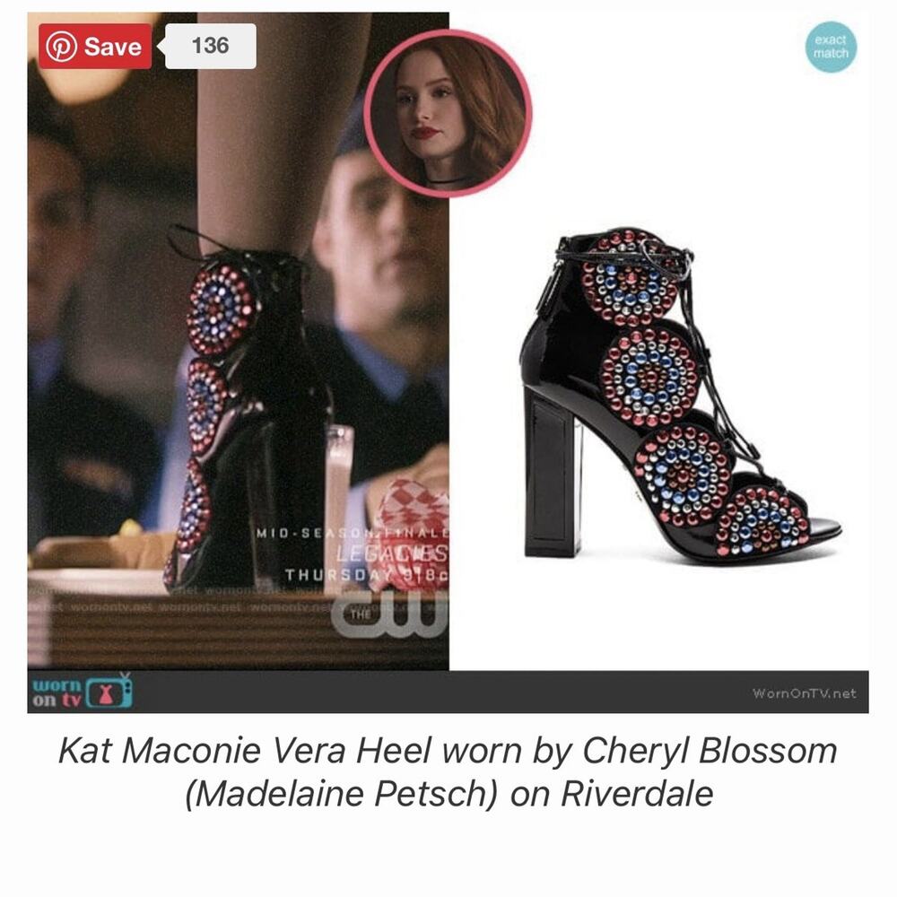 KAT MACONIE Vera Patent Leather Open Toe Embellished Boots Size 36